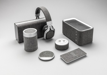 Logotrade promotional item image of: Vogue wireless charging speaker